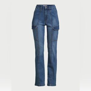 Sofia Marisol Bootcut Cargo Jeans…size 4